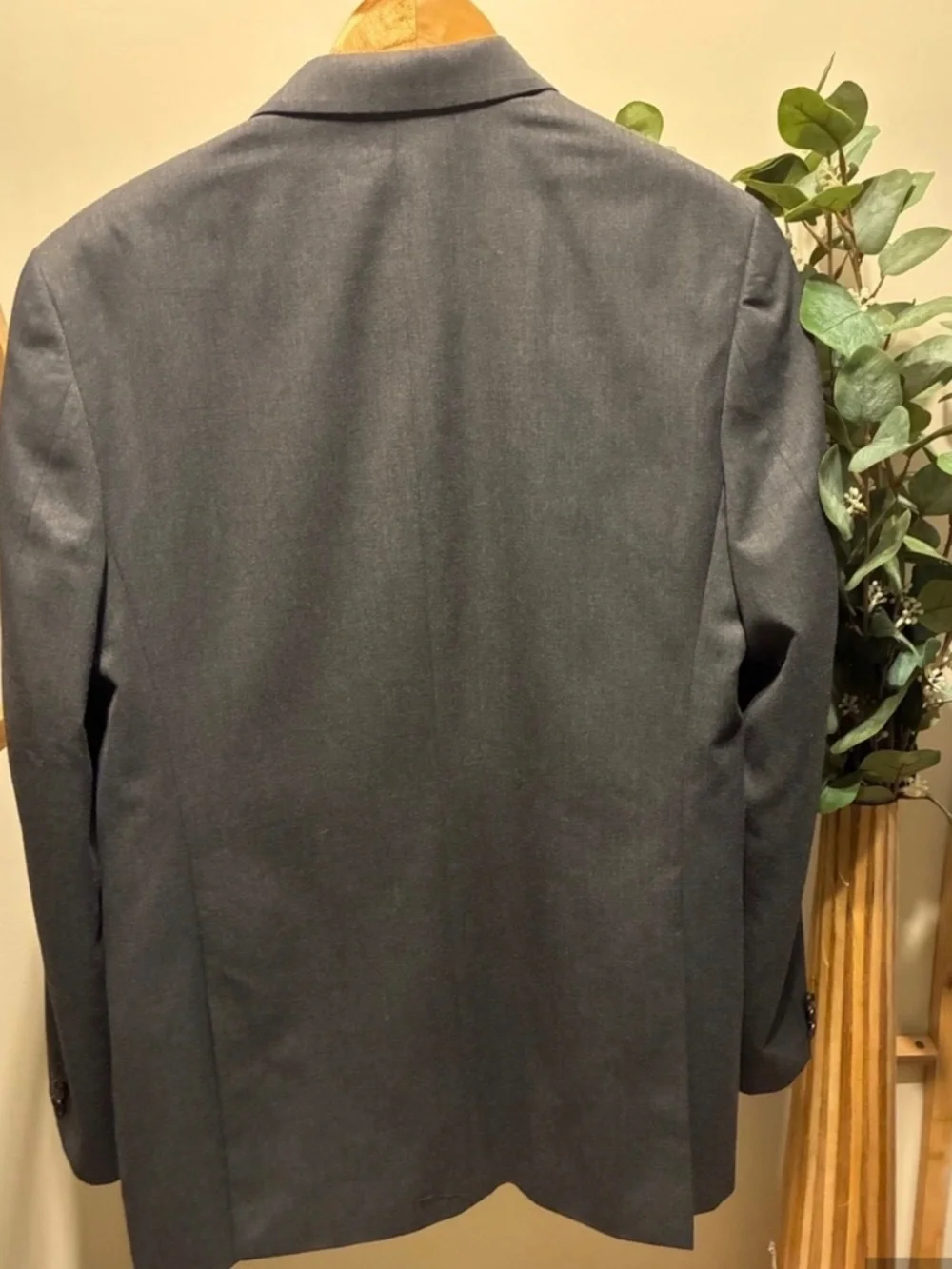 Ralph Lauren Boys Charcoal Two Button Sports Coat